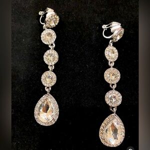 Elegant Silver Drop Earrings